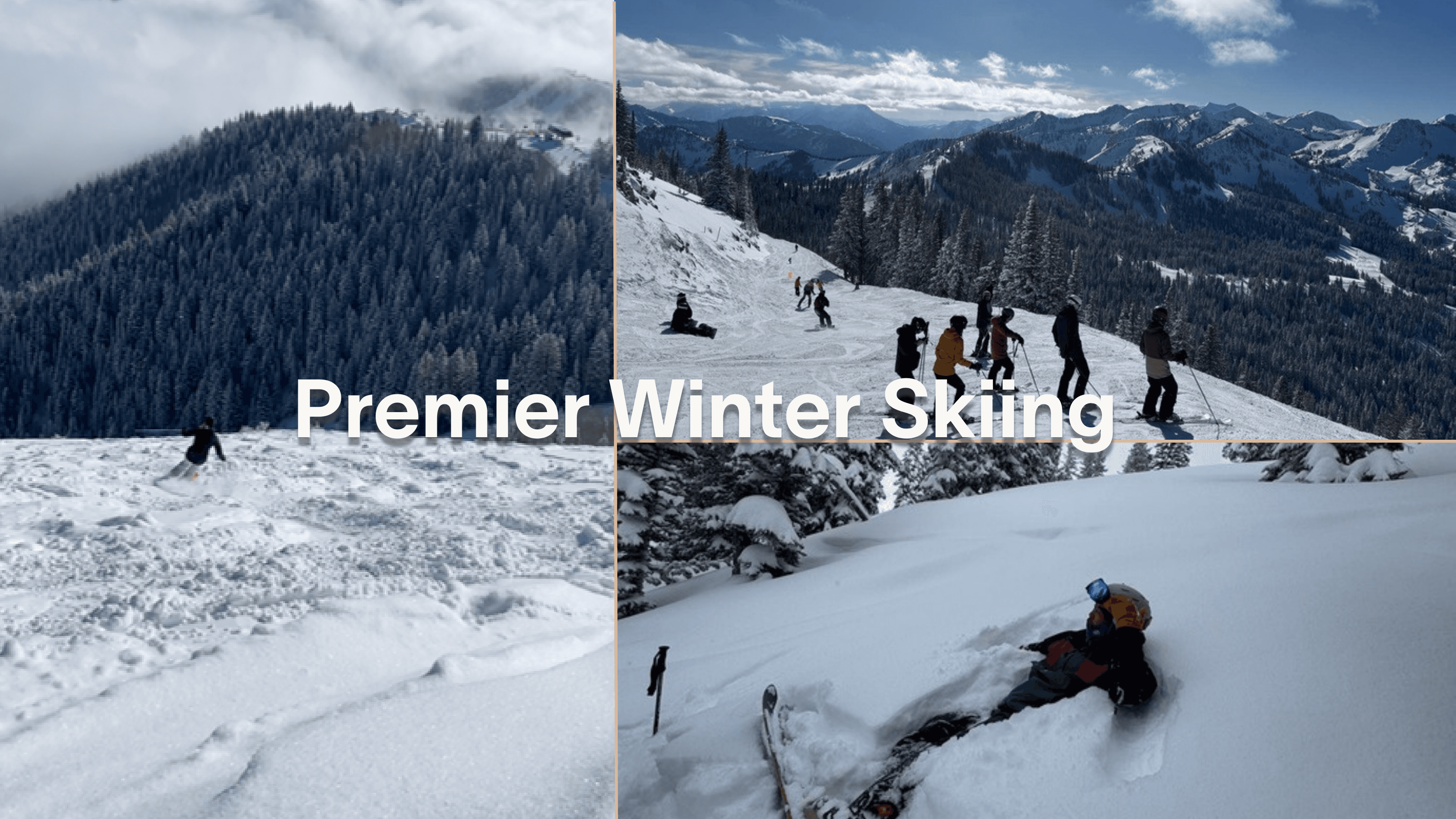 Premier winter skiing